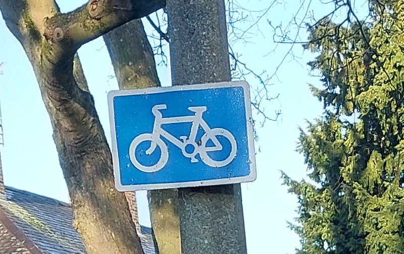 cycling sign