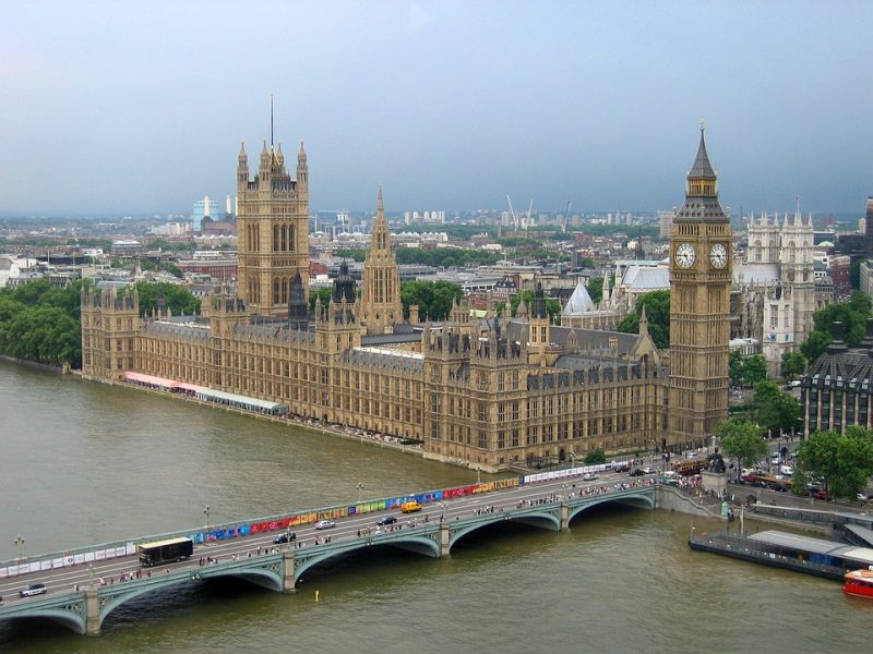 View of the Houses of Parliament