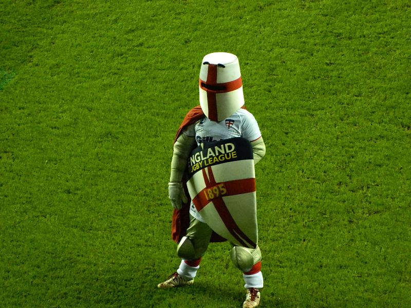 England Rugby League Mascot