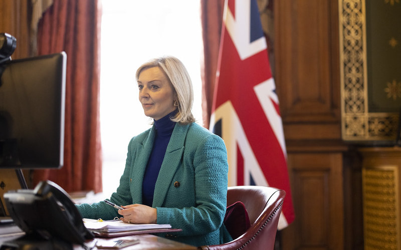 Liz Truss in office