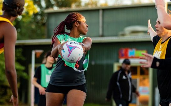 Friendly netball match