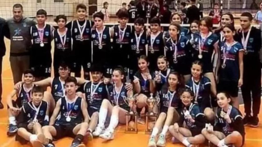 Victorious volleyball team from Cyprus who died in Turkey earthquake.