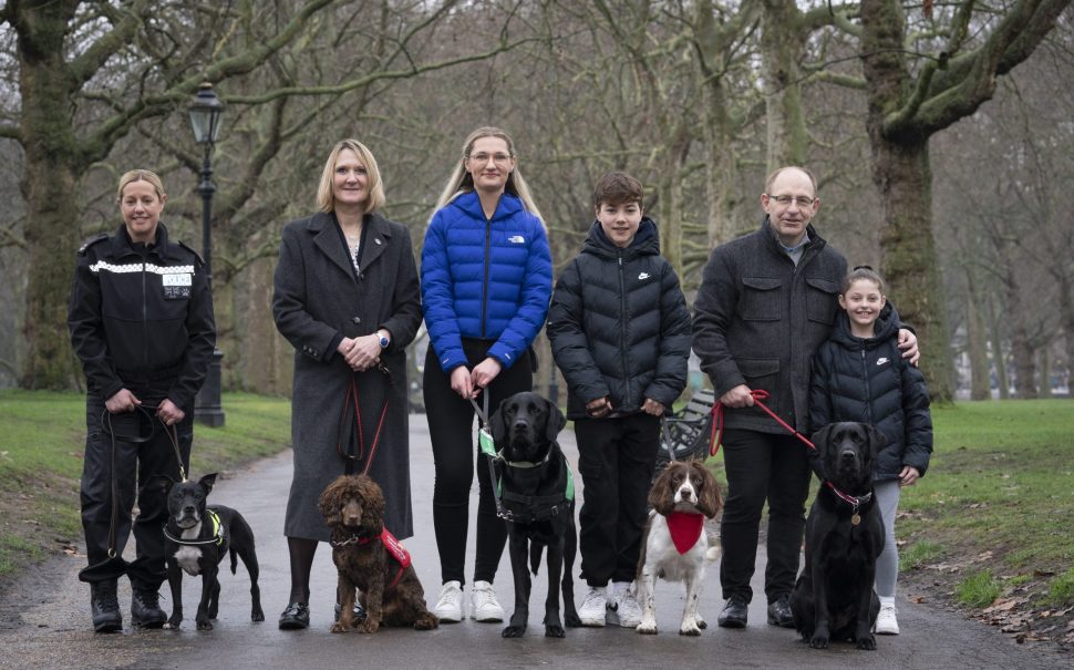 Five inspirational finalists have been shortlisted for the prestigious Kennel Club Hero Dog Award (Image: The Kennel Club)