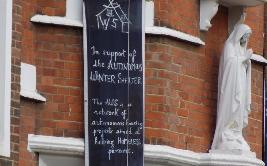 Squatters Convent headquarters in Shadwell