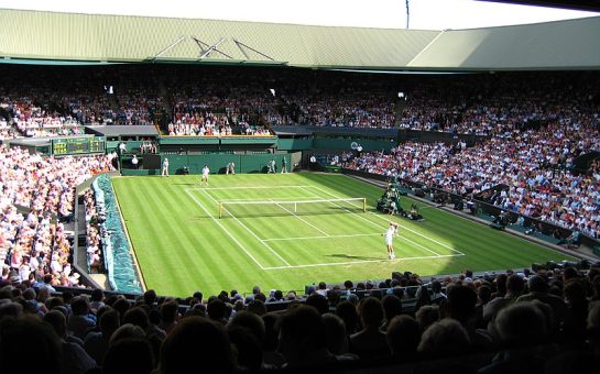 Centre court at Wimbledon