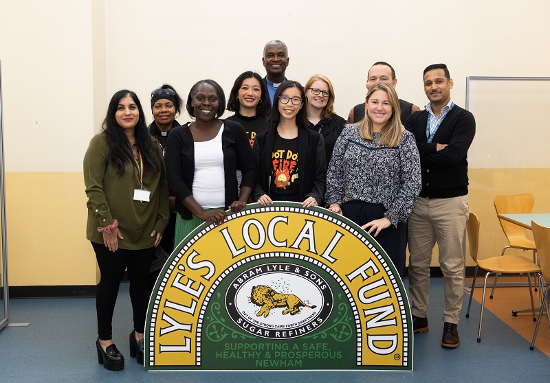 Previous beneficiaries of the Lyle's Local Fund gather at this year's launch event