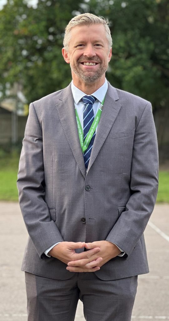 picture of deputy headteacher of Woodbridge High School 