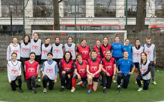 Camden Town Women and the Parliamentary Women's Football Team