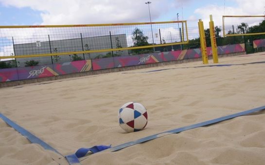 Footvolley court