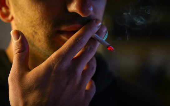 A man smoking (Credit: Free to use from Unsplash)