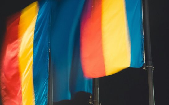 Romania flags (Credit: Free to use from Unsplash)