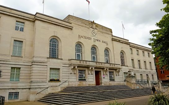 Hackney Town Hall on Mare Street