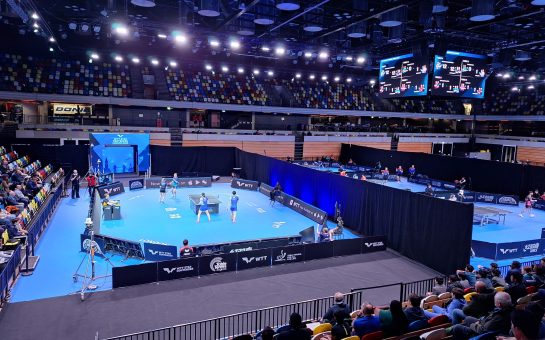 Mixed doubles at the Star Contender
