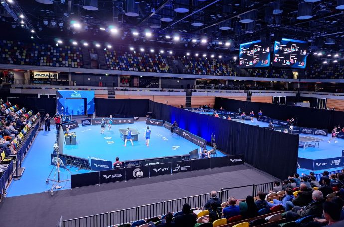 Mixed doubles at the Star Contender