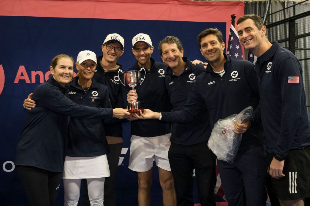 Team USA hold Anglo-American Padel Cup