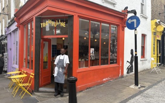 Trampoline Cafe in Angel