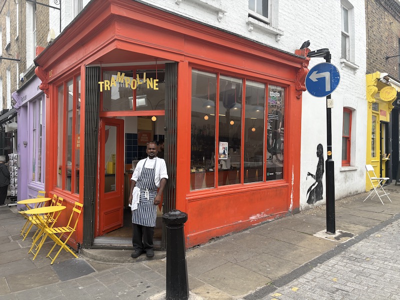 Trampoline Cafe in Angel