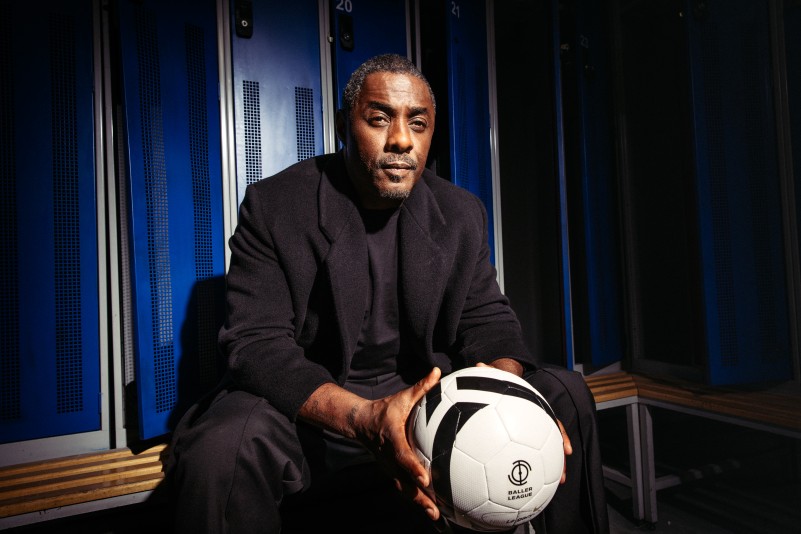 Idris Elba Baller League Promotional Photograph