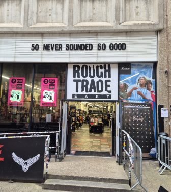 Rough Trade vinyl store in Brick Lane