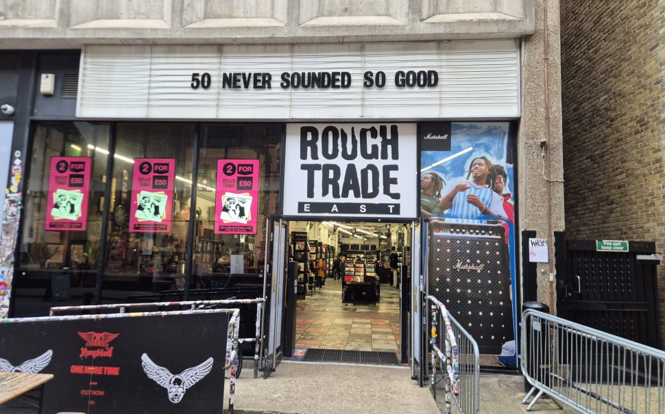 Rough Trade vinyl store in Brick Lane