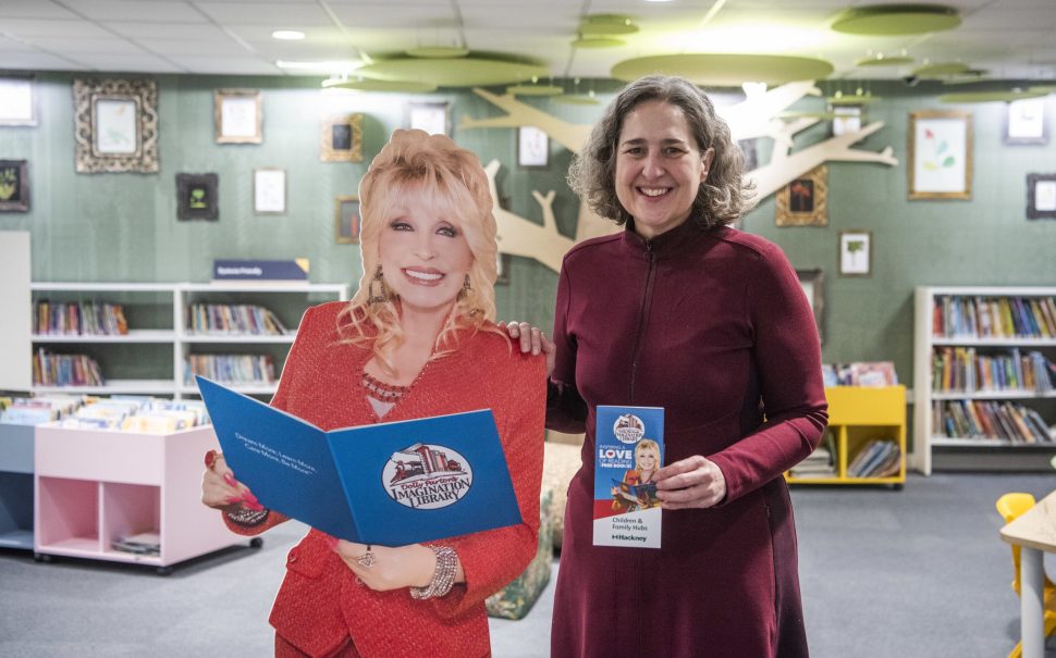 Image of the launch of the Imagination Library in Hackney