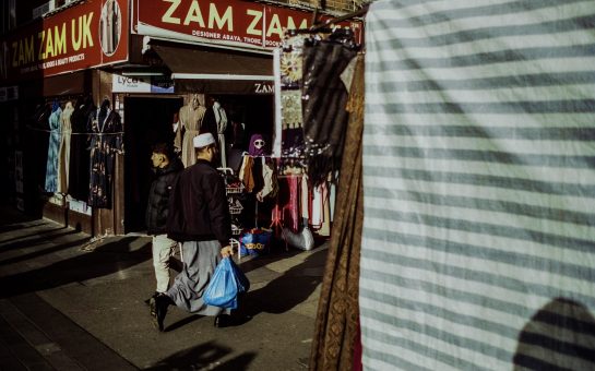 A Scene from Whitechapel Market (Credit: Carson Beale)