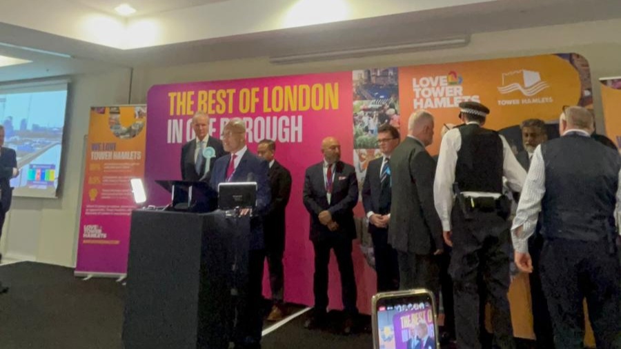 Tower Hamlets mayoral declaration