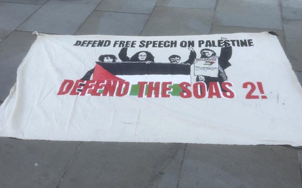 Defend the SOAS 2 banner