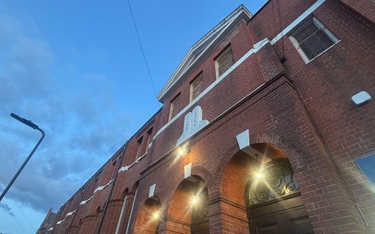 Hackney and East London Synagogue's initial location. Credit: Keir Holmes.