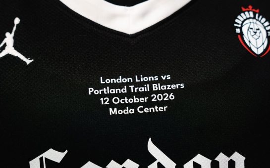 Game day worn jersey to commemorate the event.